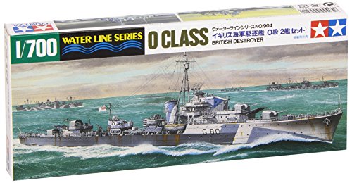 タミヤ 1/700 ウォーターラインシリーズ No.904 イギリス海軍 駆逐艦 O級 2艦セット プラモデル 31904