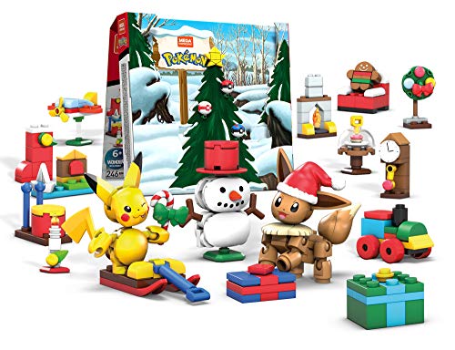 メガコンストラックス ポケモン アドベントカレンダー 【6才~】【ブロック246ピース】GPV08のサムネイル