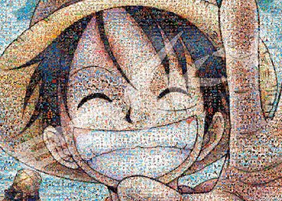 エンスカイ 2000ピース ジグソーパズル ワンピース モザイクアート(73x102cm)