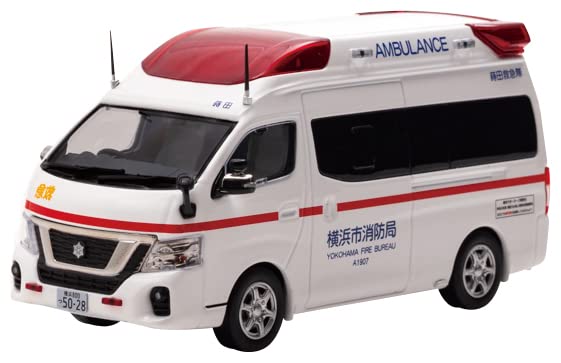 CARNEL 1/43 日産 パラメディック 2018 神奈川県横浜市消防局高規格救急車 完成品 CN431802