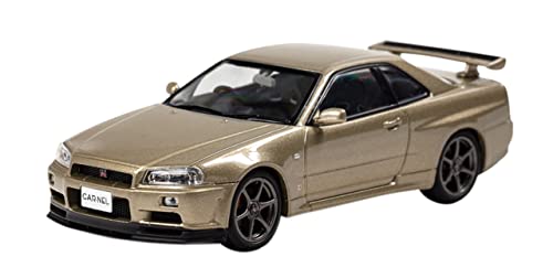 CARNEL 1/43 Y XJCC GT-R Mspec Nur (BNR34) 2002 Silica Brass i CN430201