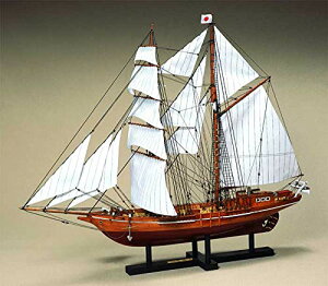 ウッディジョー 1/70 忍路丸 おしょろまる 木製帆船模型 組立キット