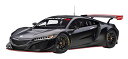 AUTOart 1/18 ホンダ NSX GT3 2018 マット・ブラック 完成品 81899