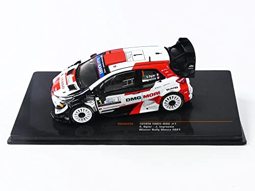 ixo 1/43 トヨタ ヤリス WRC 2021 ラリー・モンツァ 優勝 No.1 S・オジェ/J・イングラシア 完成品 RAM822A