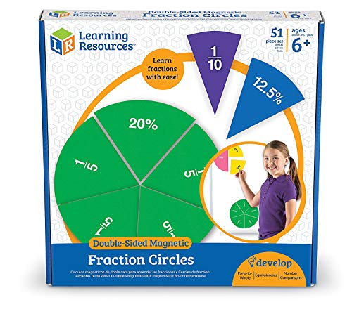 ラーニング リソーシズ(Learning Resources) 算数教材 レインボー 円 両面マグネット式 LER1616のサムネイル