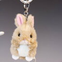 たけのこ ミニミニキッズ キーホルダー ウサギ ベージュ ぬいぐるみ 48546