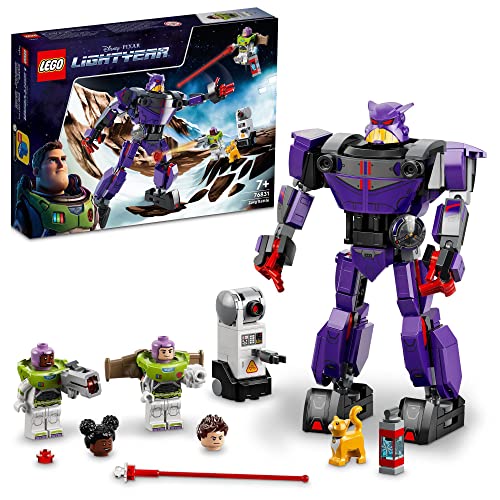 戦隊おもちゃ レゴ(LEGO) ディズニー＆ピクサー バズ・ライトイヤー ザーグの戦い 76831 おもちゃ ブロック プレゼント 戦隊ヒーロー ロボット 男の子 女の子 7歳以上