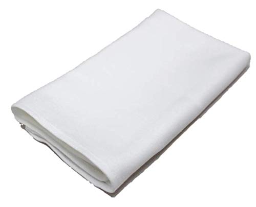 日本製　グラスタオル　綿100％　45×80 10枚入り プロ用　業務用 白無地