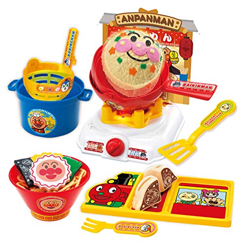 ジョイパレット(JOYPALETTE) アンパンマン くるんと炒めてチャーハンも! アンパンマンラーメンDXセット W140mm×H64mm×D180mmのサムネイル