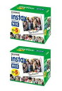 富士フイルム インスタントカラーフィルム Instax Wide 5パック×2(100枚分)