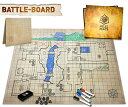 The Original Battle Grid Game Mat - 70cm x 60cm - Dungeons and Dragons - Dry Erase Square Hex Grids - RPG Miniatures Map - DnD 5th Edition Table Top Dice Set - Wizard of the Coast Starter Master