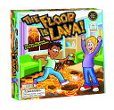 Endless Games 632468005251 The Floor is Lava Interactive Board Game for Kids and Adults (Ages 5 ) Fun Party, Birthday, and Family Play Promotes Physical Activi