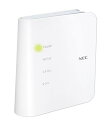 NEC 無線LAN Atermシリーズ 新規単体 WiFi ルーター Wi-Fi5 (11ac) / WF1200CR 3ストリーム (5GHz帯 / 2.4GHz帯) PA-WF1200CR ホワイト