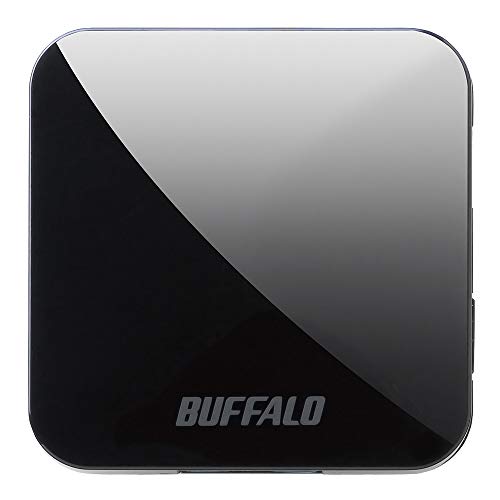 BUFFALO ̵LANƵ 11ac/n/a/g/b 433/150Mbps ȥ٥롼 ֥å WMR-433W2-BKiP...