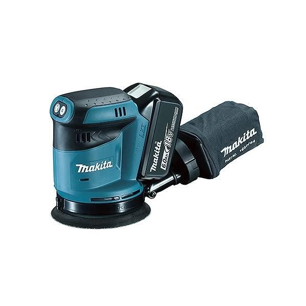 マキタ(Makita) 125ミリ充電式ランダムオービット 18V6Ah バッテリ・充電器付 BO180DRG