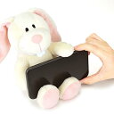 フィギュアモバイルスタンド ラビット NICI ニキ ドイツ ニキ ぬいぐるみ ギフト プレゼント 動物 アニマル ウサギ うさぎ ふわふわ スマホ 携帯スタン...