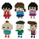 カワダ ナノブロック ミニナノ ちびまる子ちゃん NBMC_10S 1BOX = 6個入り、全6種類