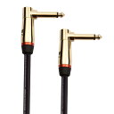 MONSTER CABLE (モンスターケーブル) 楽器用ケーブル ギターケーブル 長さ 長さ 8inch LXLプラグ M ROCK2-0.75DA 600536 【国内正規品】