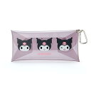 サンリオ(SANRIO) サンリオ クリア小物ケース クロミ クロミちゃん kuromi キャラクター 9×1.5×18cm 492141 SANRIO