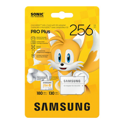【国内正規品】Samsung サムスン マイクロSDカード 256GB Sonic the Hedgehog PRO Plus 最大転送速度180MB/秒 Nintendo Switch 動作確認済 10年保証 UHS-I U3 microSDXC MB-MD256SA/LC1-IT 【国内正規品】Samsung サムスン マイクロSDカード 256GB Sonic the Hedgehog PRO Plus 最大転送速度180MB/秒 Nintendo Switch 動作確認済 10年保証 UHS-I U3 microSDXC MB-MD256SA/LC1-IT