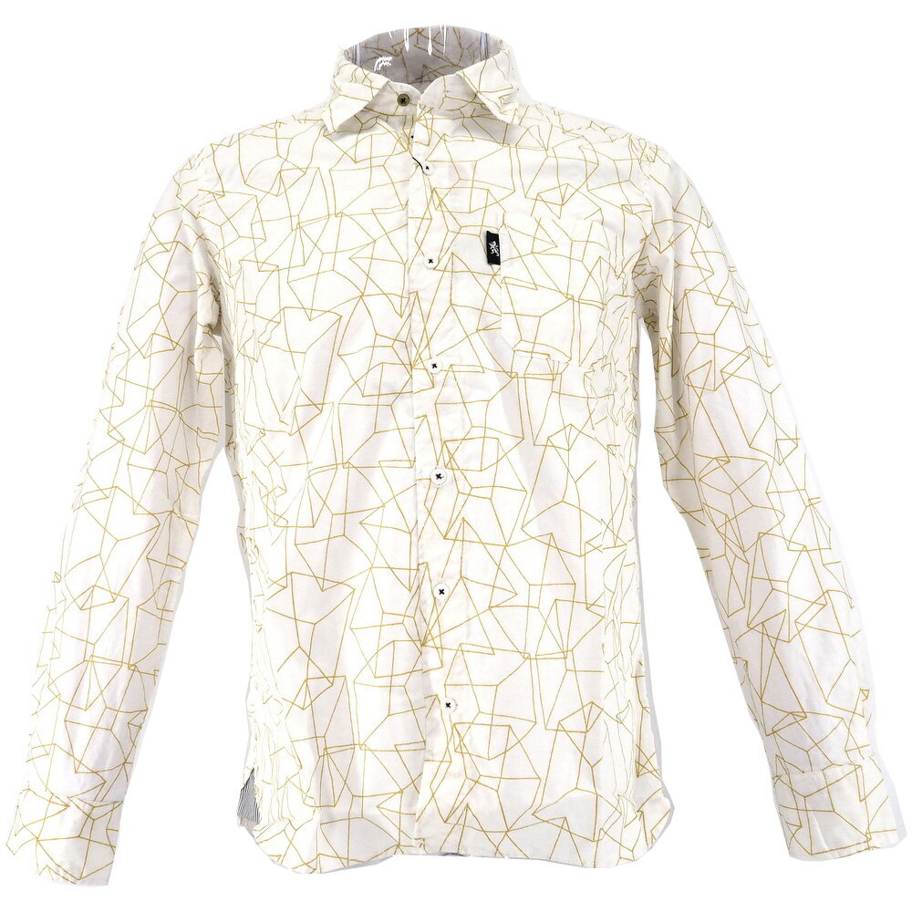 ラウラフェリーチェ ビアネロ 春夏 シャツ 長袖 セミワイドカラー ホワイト M/L/LL/3L サイズ メンズ カジュアル 男性 40代 50代 60代 70代 BIANEROのサムネイル