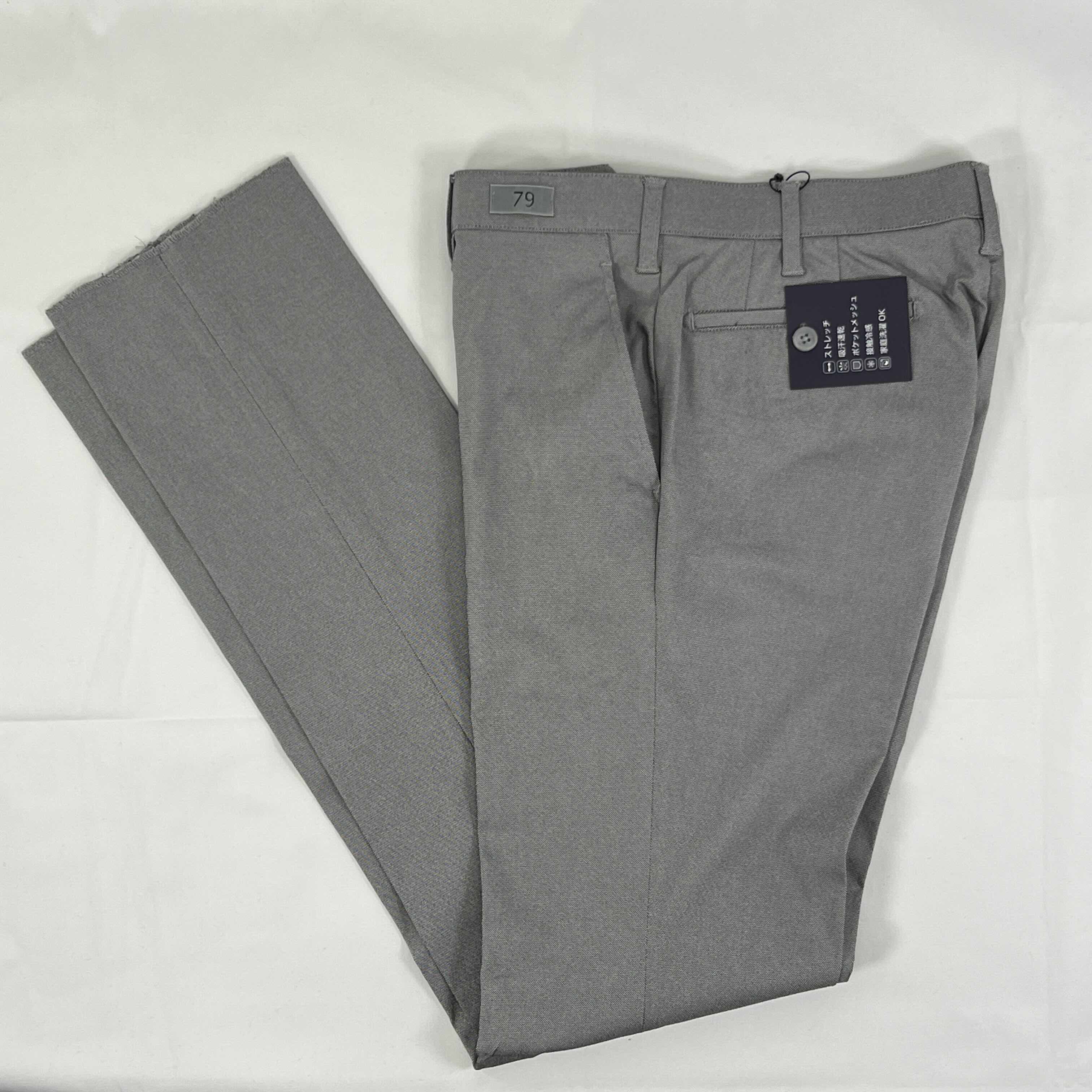 春夏 ストレッチ 接触冷感 吸汗速乾 ポケットメッシュ パンツ 97 サイズ グレー 有 ノータック 無 プレイモール メンズ カジュアル 男性 40代 50代 60代 70代 中年