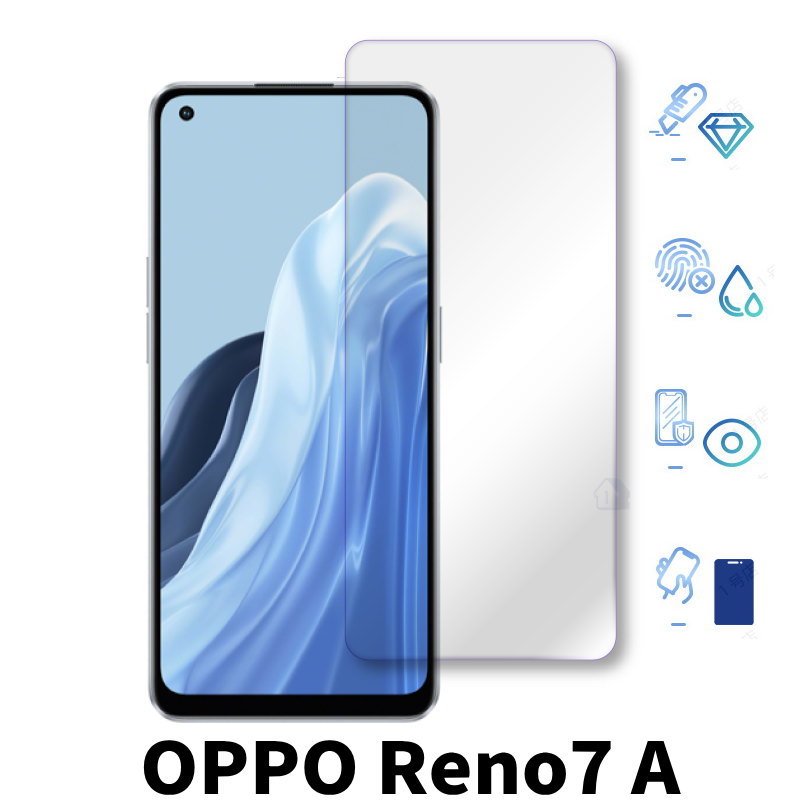 Rakuten - 二次強化 OPPO Reno7 A ガラスフィルム OPPO Reno7 A OPG04 保護フィルム oppo reno7 a UQ 楽天モバイル フィルム simフリー Yモバイル 保護シート フィルム opg04