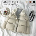THOM WILLS 中綿ジャケット レディース 防寒服 中綿 ジャケット フワフワ 中綿コート 襟ファー アウター 厚手 冬 ジャンパー 暖かい レトロ 通勤 プレゼント(4)