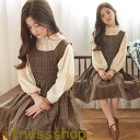 THOM WILLS 新生活 入学スーツ 子供服 サロペット セットアップ 女の子 キッズ 長袖 ブラウス 2点セット 子供 入園式 卒業式 ワンピース サスペンダースカート 発表会 プリーツ 入学式 卒業式 こどもの日 ドレス チュール
