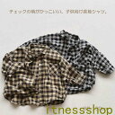 THOM WILLS ギフト 子供服 ネルシャツ 男の子 女の子 長袖 チェック柄 春 秋 おしゃれ ジャケット チェックネルシャツ キッズ お揃い 兄弟揃い ...