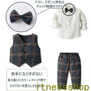 THOM WILLS ギフト 子供服 フォーマル キッズ 長袖 入学式 卒業式 入園式 七五三 初節句 お宮参り 男の子スーツ セット 子供 キッズ ワイシャツ...