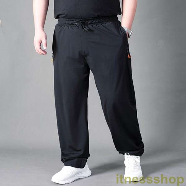 THOM WILLS 新品 大きいサイズ 接触冷感 速乾 カジュアルパンツ ファッション メンズ 無地 吸水速乾 ストレッチ ロングパンツ 速乾 ドライ ルームウェア 部屋着 ボトム ボトムス おしゃれ オシャレ 大人 ゆった