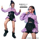 THOM WILLS 新生活 スパンコール 衣装 女の子 舞台服 子供服 3点セット ダンス衣装 キッズダンス 衣装 キラキラ 子供演出 ファッション 上下セッ...
