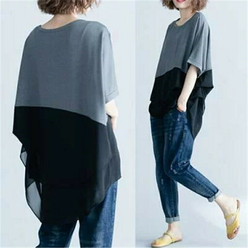 THOM WILLS トップス レディース シャツ きれいめ カジュアル カットソー 袖あり Tシャツ おしゃれ シフォン ドルマンスリーブ 半袖 こなれ感 抜け感 薄手 体型カバー ゆったり 薄手 ビッグシルエット グレー ブラック 黒 春 夏 THOM WILLS トップス レディース シャツ きれいめ カジュアル カットソー 袖あり Tシャツ おしゃれ シフォン ドルマンスリーブ 半袖 こなれ感 抜け感 薄手 体型カバー ゆったり 薄手 ビッグシルエット グレー ブラック 黒 春 夏