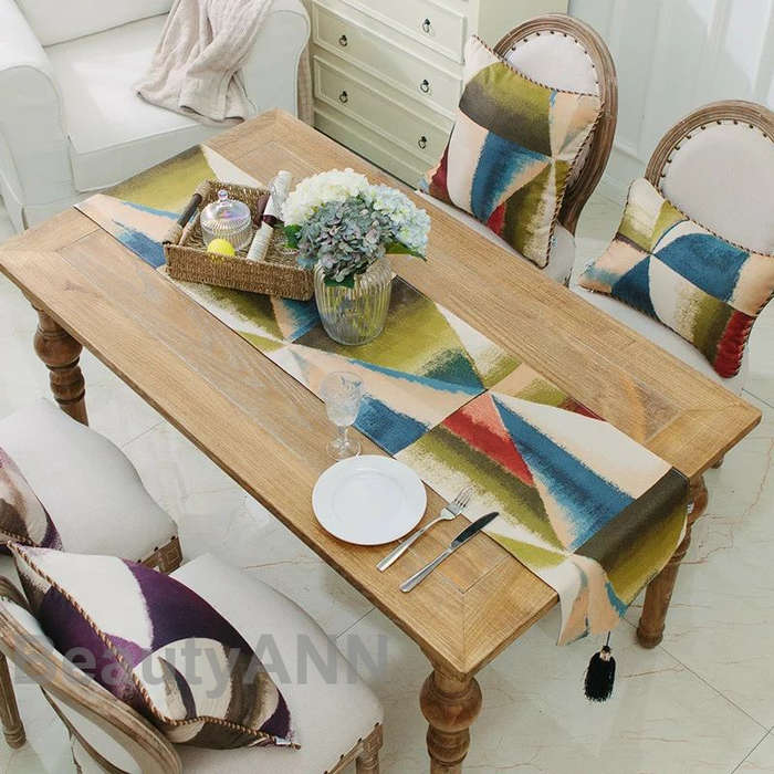 新生活 テーブルランナー 北欧 テーブルデコレーション 30*240cm テーブル布 中央 クロス テーブルセンター ファブリック 雑貨 アジアン雑貨 おしゃれ...