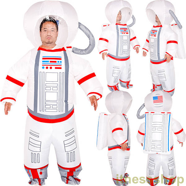 ハロウィン 着ぐるみ 宇宙飛行士 おもしろい 大人 服 コスプレ 仮装 変装 衣装 コスチューム エアースーツ 空気 記念撮影 ハロウィン パーティー 祭り 男女兼用
