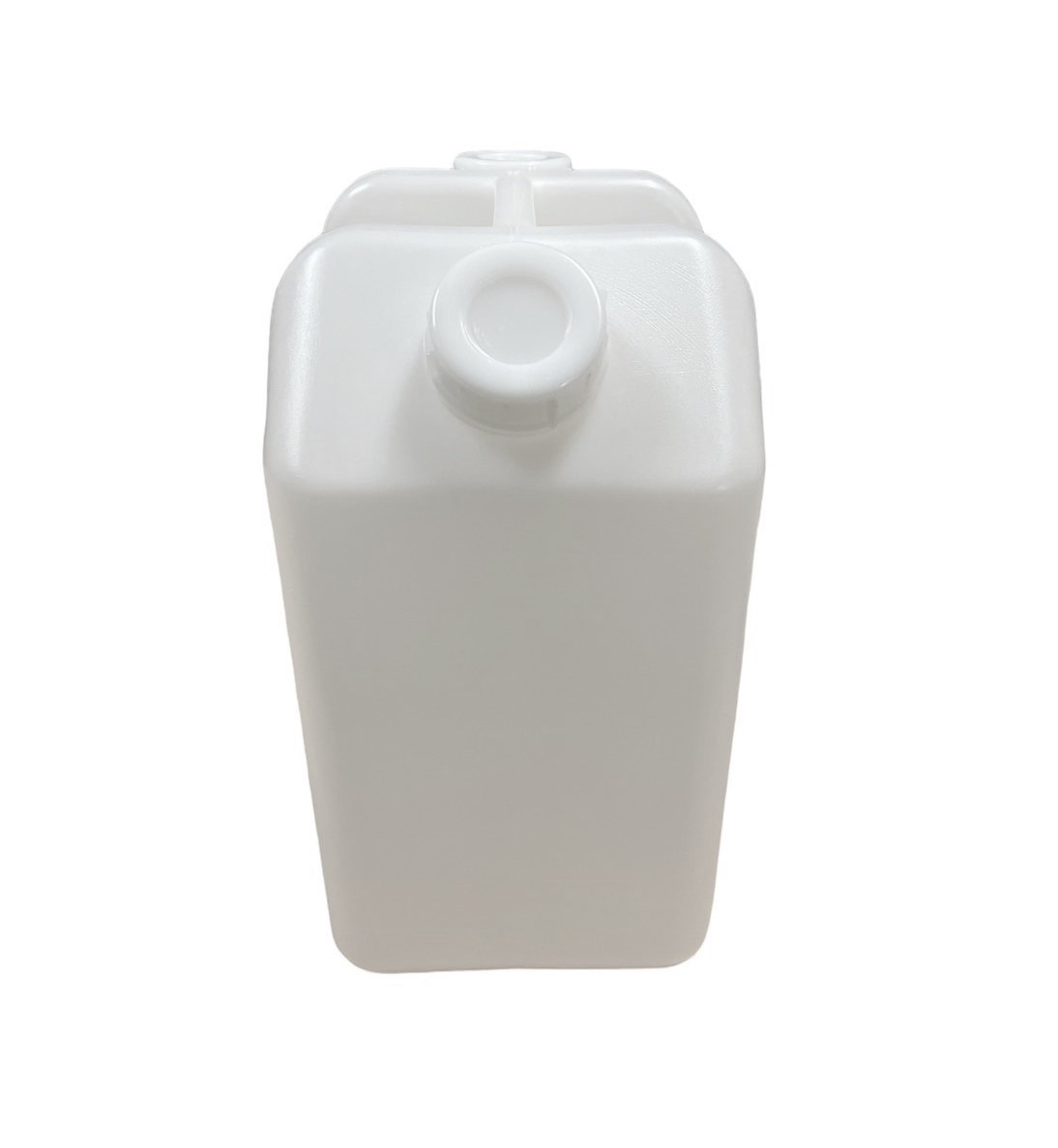 【20Lワイドポリ缶(白)】【水缶】【ポリタンク】【20Lワイド缶】【両キャップ】【口径65mm（ネジ部外径）】