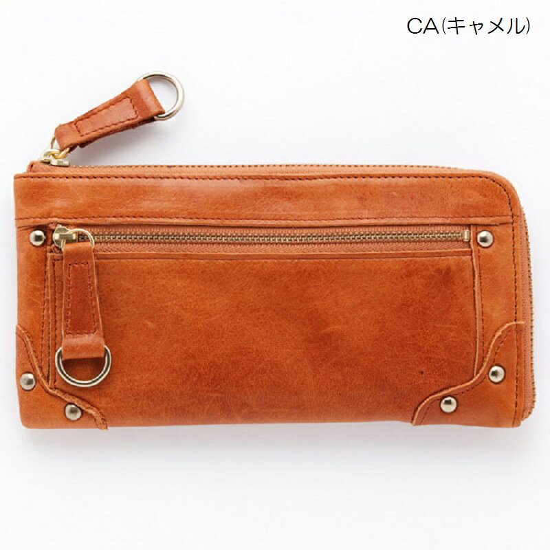 【REGALO】regalo(レガロ) REE-1033・ヴィンテージレザーノンウォッシュ / L型ウォレット