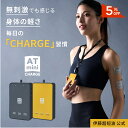 \5%OFFクーポン配布中/ 伊藤超短波 公式 ATmini CHARGE 低周波治療器 パッド コンパクト 簡単操作 電気治療器 家庭用 膝 肩 足 首 腰 痛 肩こり 電気マッサージ機 筋肉痛 神経痛 疲労回復 スポーツ マイクロカレント 微弱電流 スポーツ コンディショニング セルフケア