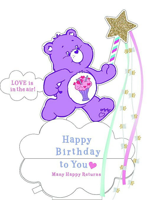 A.P.J ケアベア ハニカムバースデーカード【シェアベア】HC-1000097515