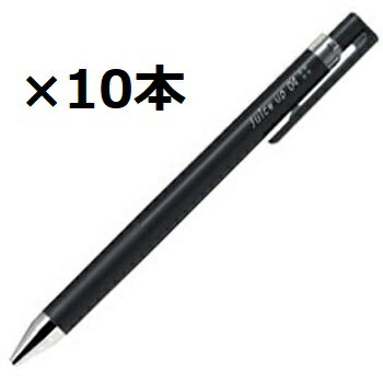 パイロット ノック式 ゲルインキボールペン ジュースアップ 黒インク 10本セット (0.4)