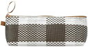 ミドリ ペンケース メッシュ チェック柄 黒 41797006 ミドリ ペンケース メッシュ チェック柄 黒 41797006