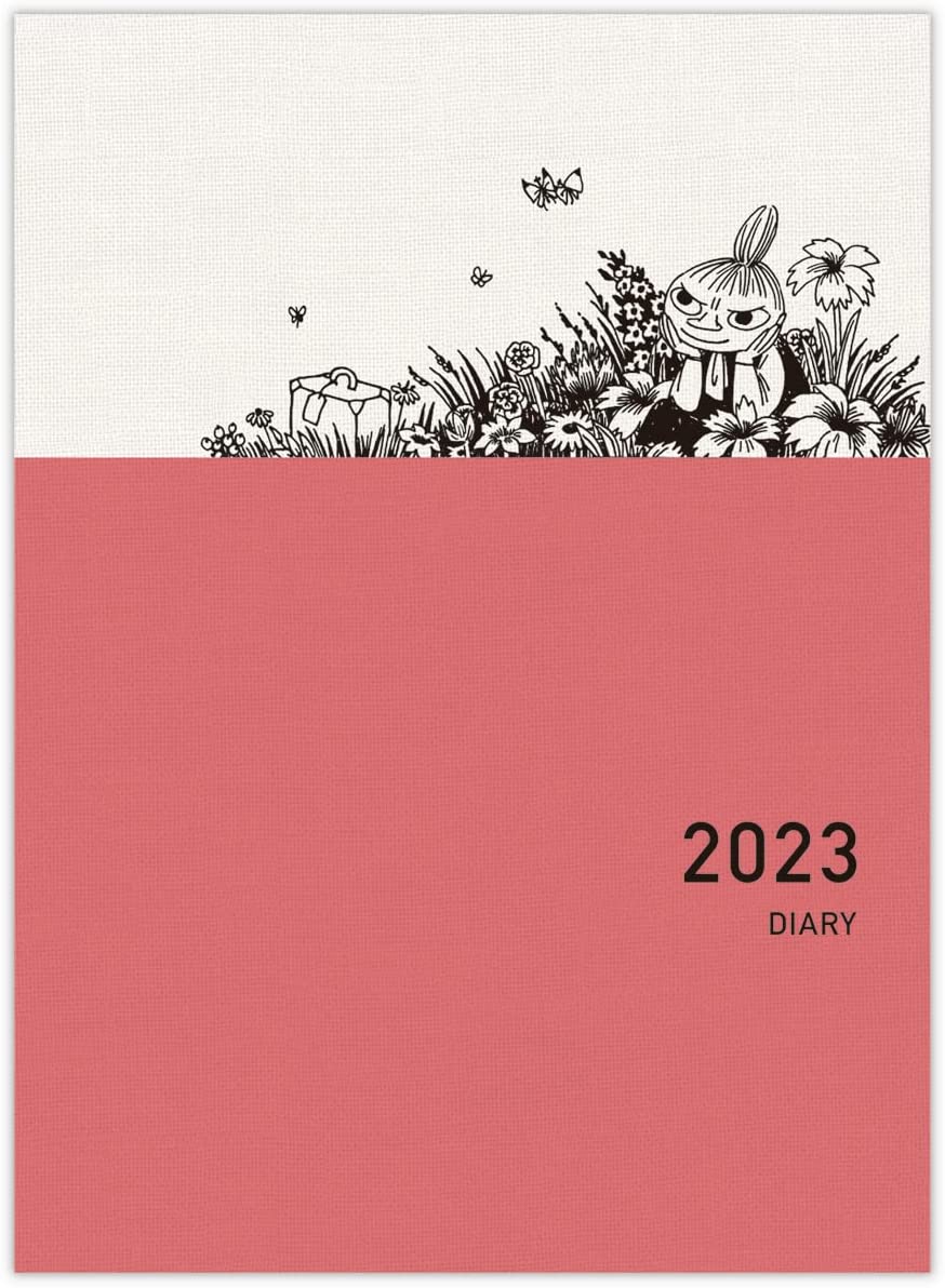 ホールマーク 2023年 ファミリーダイアリー ムーミン A5 手帳 12月始まり 805-081 リトルミィ
