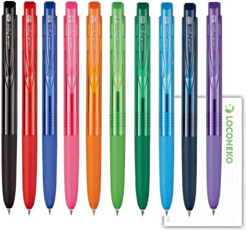 三菱鉛筆 ゲルインクボールペン ユニボールシグノ RT1 0.5mm UMN-155N-05【全10色】+ロコネコ試筆用紙のサムネイル