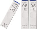 ランキング受賞!! 三菱鉛筆 シャープペン替芯 uni ユニ 0.5 HB スライド式ケース UL-S-0.5-40HB40本入3個セット