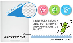 レイメイ藤井 魔法のザラザラ下じき U1073T B5 0.3mmドット