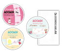 MOOMINマスキングテープx3種+ロコネコ用紙セット 本体：幅15mm×5M/1個