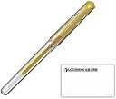 三菱鉛筆 ゲルインクボールペン ユニボール シグノ 太字1.0mm 金 UM153【まとめ買い20本】+ロコネコ