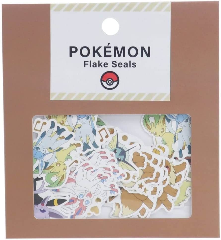 カミオジャパン ポケットモンスター POKEMON Flake Seals イーブイフレンズ [017887]