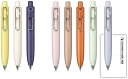 三菱鉛筆 ゲルインキボールペン ユニボールワンP 黒インク 【UMNSP05x3+UMNSP38x5 まとめ買い8種】+ロコネコ用紙